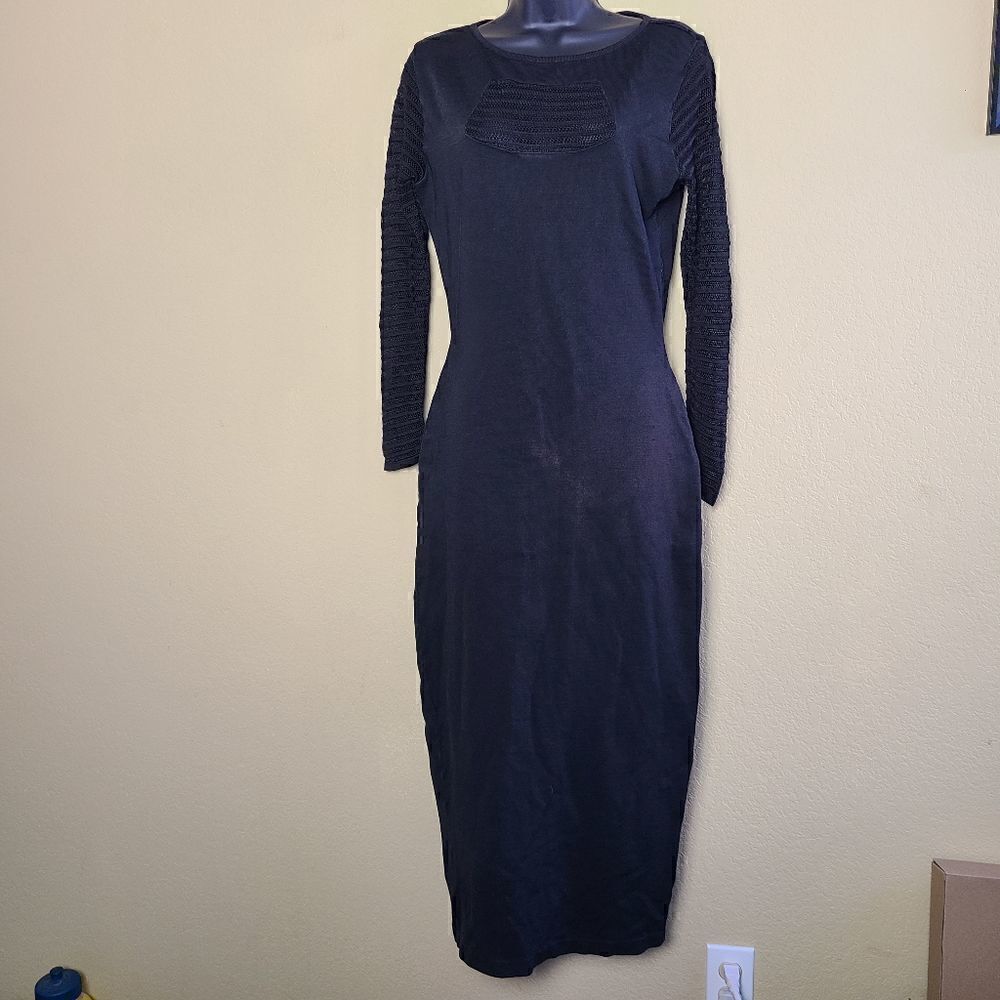 Andrea Jovine Long Sleeved Dress